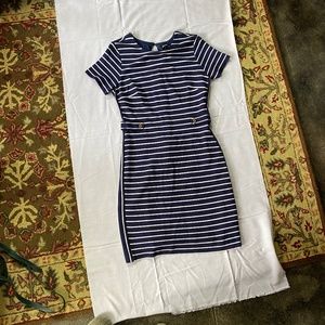 Banana Republic zip up, fitted dress